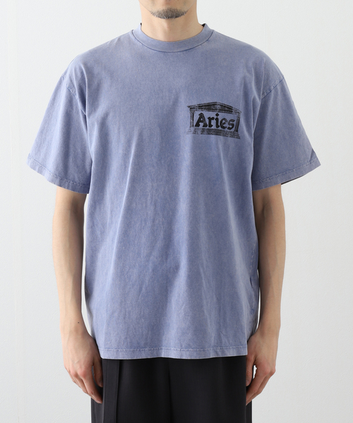 ARIES(アリーズ)の「ARIES / アリーズ AGED ANCIENT TEMPLE SS TEE AR60031.03(Tシャツ/カットソー・メンズ・ブルー系その他・SMALL)」の5枚目の写真