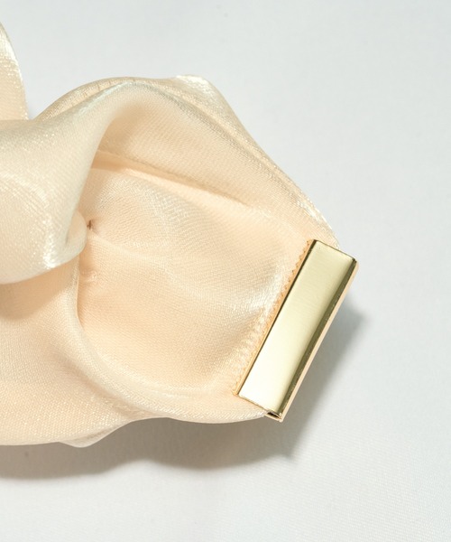 セール】【MAGASIN DE MODE Chou Chou】ヘアカフ サテン クロス