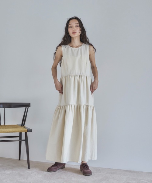 セール】タフタティアードワンピース（ワンピース）｜feepur