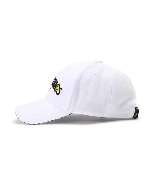 PEARLY GATES】ハニカムメッシュBASICロゴUVキャップ (UNISEX