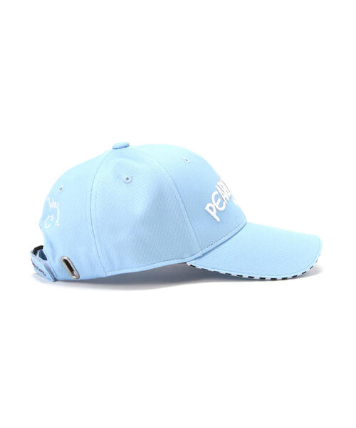 PEARLY GATES（パーリーゲイツ）の「【PEARLY GATES】ハニカムメッシュBASICロゴUVキャップ (UNISEX)（キャップ・レディース・ネイビー/ホワイト/ワイン/ブルー・FREE）」の17枚目の写真