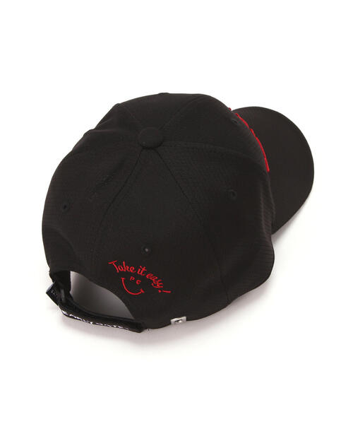 PEARLY GATES（パーリーゲイツ）の「【PEARLY GATES】ハニカムメッシュBASICロゴUVキャップ (UNISEX)（キャップ・レディース・ネイビー/ホワイト/ワイン/ブルー・FREE）」の19枚目の写真