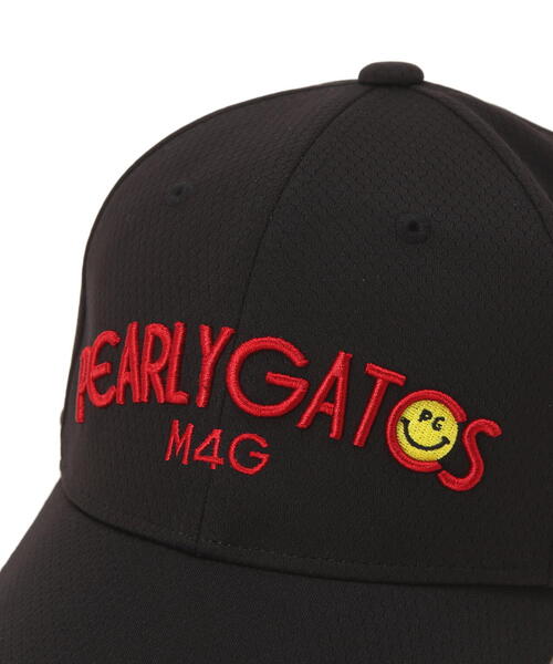 PEARLY GATES（パーリーゲイツ）の「【PEARLY GATES】ハニカムメッシュBASICロゴUVキャップ (UNISEX)（キャップ・レディース・ネイビー/ホワイト/ワイン/ブルー・FREE）」の22枚目の写真