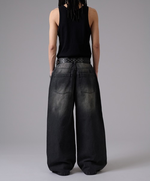 セール】Mud Overdyed Baggy Denim / マッドオーバーダイバギー