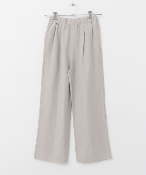 URBAN RESEARCH DOORS(アーバンリサーチドアーズ)の「リネン混イージーパンツ(その他パンツ・レディース・ブルー/ネイビー/ライトベージュ/キャメル・MEDIUM)」の6枚目の写真