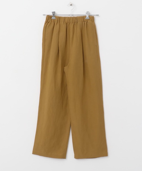 URBAN RESEARCH DOORS(アーバンリサーチドアーズ)の「リネン混イージーパンツ(その他パンツ・レディース・ブルー/ネイビー/ライトベージュ/キャメル・MEDIUM)」の9枚目の写真