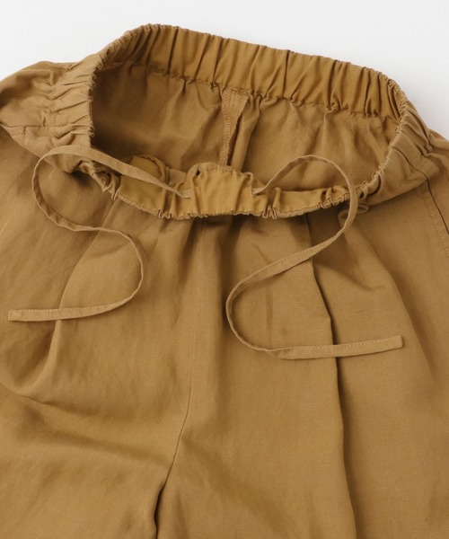 URBAN RESEARCH DOORS(アーバンリサーチドアーズ)の「リネン混イージーパンツ(その他パンツ・レディース・ブルー/ネイビー/ライトベージュ/キャメル・MEDIUM)」の10枚目の写真