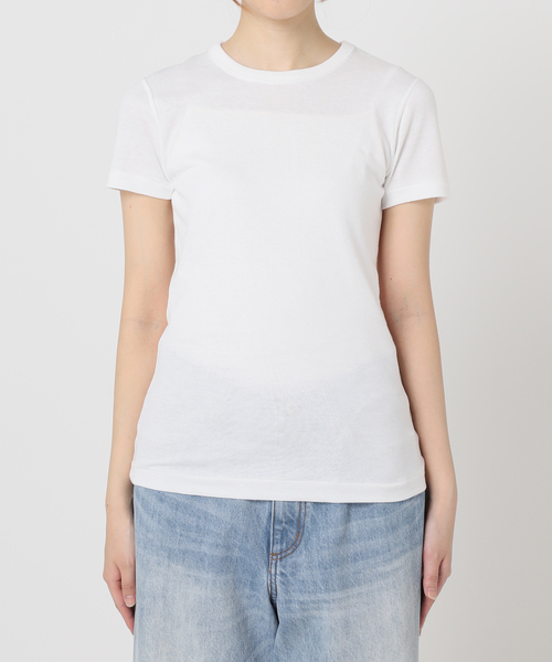 plage 新作　petite Tシャツ　ホワイト新品未使用 セール】petite Tシャツ（Tシャツ/カットソー）｜Plage