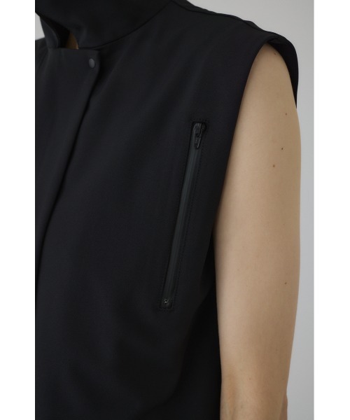 【美品】リムアーク Trench detail vest MA－1 vest(505240259) | リムアーク(RIM.ARK) - d fashion