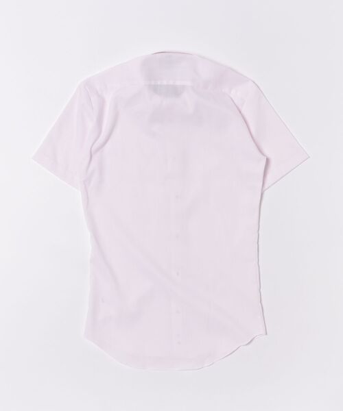 TOKYO SHIRTS(トウキョウシャツ)の「【吸水速乾】 形態安定ノンアイロン ボタンダウン 半袖ビジネスワイシャツ(ビジネスシャツ・メンズ・ピンク・首回り39cm/首回り41cm/首回り42cm/首回り43cm/首回り37cm)」の7枚目の写真