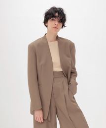 ジャケット・アウター DRESSLAVE soutien collar roll up coat ジャケット・アウター DRESSLAVE soutien collar roll up coat