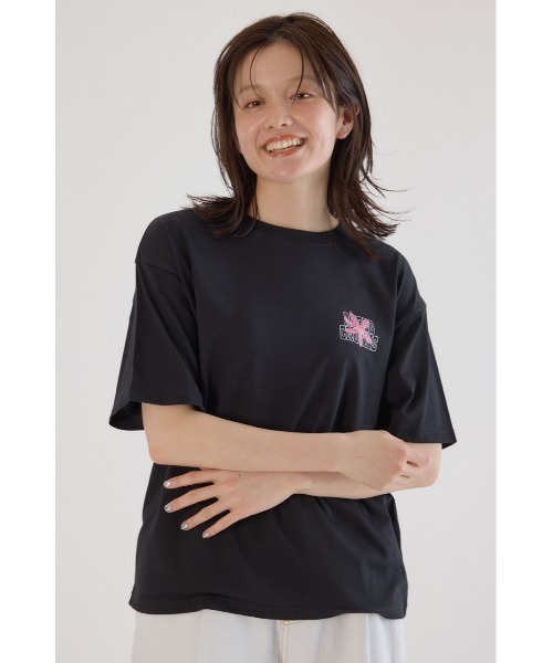 セール】フラワークロスパッチTシャツ（Tシャツ/カットソー
