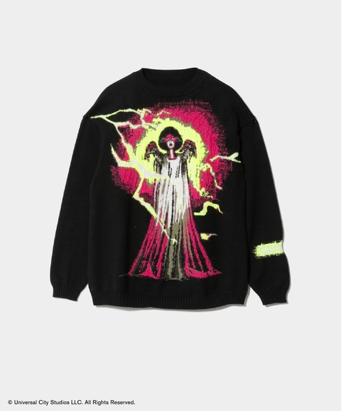 beautiful people(ビューティフルピープル)の「bride of Frankenstein knitted pullover(ニット/セーター・レディース・ブラック・34/38/42)」の1枚目の写真