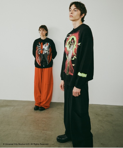 beautiful people(ビューティフルピープル)の「bride of Frankenstein knitted pullover(ニット/セーター・レディース・ブラック・34/38/42)」の4枚目の写真