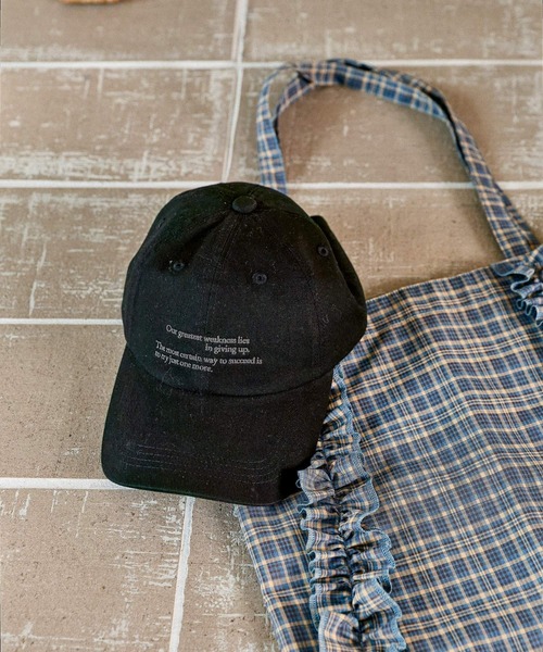 LEPSIM(レプシィム)の「ウォッシュロゴキャップ 499795(キャップ・レディース・ベージュ/ブラウン/ブラック・ONE SIZE)」の1枚目の写真