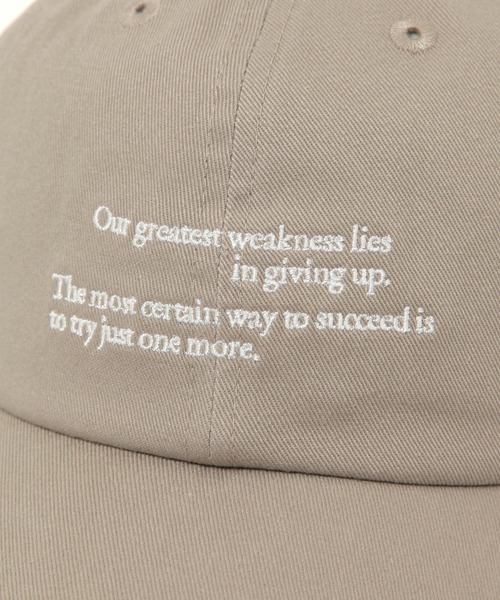 LEPSIM(レプシィム)の「ウォッシュロゴキャップ 499795(キャップ・レディース・ベージュ/ブラウン/ブラック・ONE SIZE)」の17枚目の写真