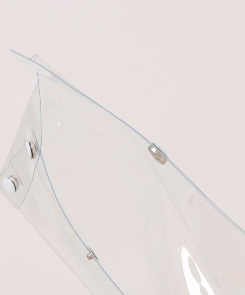 Pochi Pouch/【3サイズ展開】PVC クリア スナップボタンポーチ