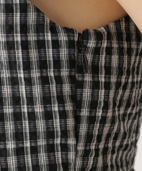 Heather（ヘザー）の「2WAYショルダーフリルワンピース　581599（ワンピース・レディース・オフホワイト/ブラック/ブラック系その他・FREE）」の21枚目の写真
