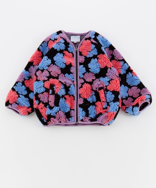 Ocean&Ground（オーシャン&グラウンド）の「ｼﾞｬｶﾞｰﾄﾞﾎﾞｱｼﾞｬﾝﾊﾟｰ（ブルゾン・キッズ・ブラック/マルチ・100/90/140/130/120/110）」の21枚目の写真