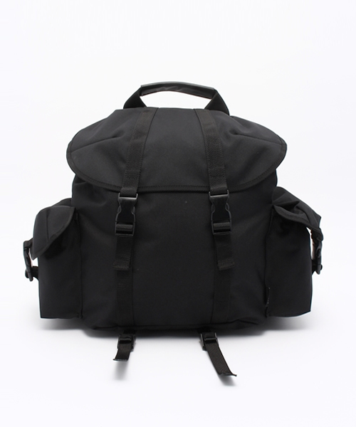 Butler Verner Sails（バトラーヴァーナーセイルス）の「【Butler Verner Sails】 コーデュラ70’ｓバックパック（バックパック/リュック・メンズ・ブラック/ネイビー・FREE）」の2枚目の写真