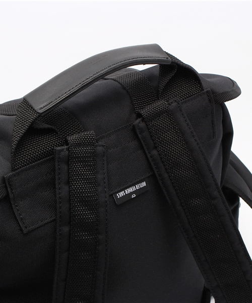 Butler Verner Sails（バトラーヴァーナーセイルス）の「【Butler Verner Sails】 コーデュラ70’ｓバックパック（バックパック/リュック・メンズ・ブラック/ネイビー・FREE）」の9枚目の写真