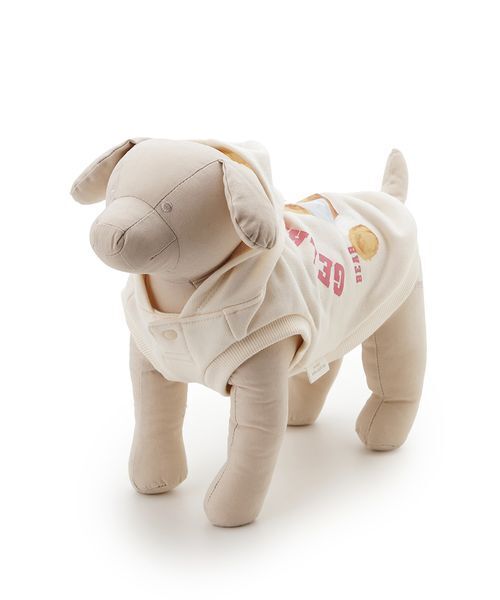 セール】【CAT&DOG】スポーティーベア裏毛プルオーバー（ペットウェア