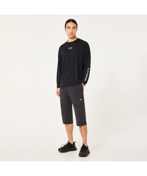 OAKLEY（オークリー）の「オークリー ENHANCE LT FLEECE 3/4 PANTS 15.0/パンツ/スポーツ・トレーニングコレクション/ 吸汗速乾/OAKLEY（その他パンツ・メンズ・ブラック/ライトグレー・L/M/S/XL）」の8枚目の写真