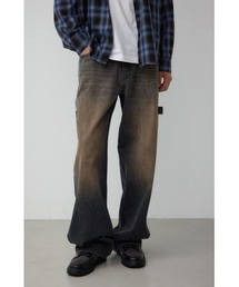 AZUL by moussy | AZUL DENIM ヴィンテージワイドペインター(デニムパンツ)