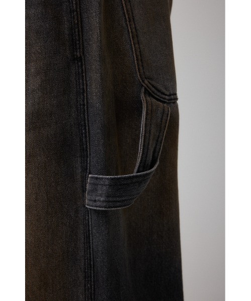 AZUL by moussy（アズールバイマウジー）の「AZUL DENIM ヴィンテージワイドペインター（デニムパンツ・メンズ・ブラック・LARGE/MEDIUM/SMALL）」の13枚目の写真