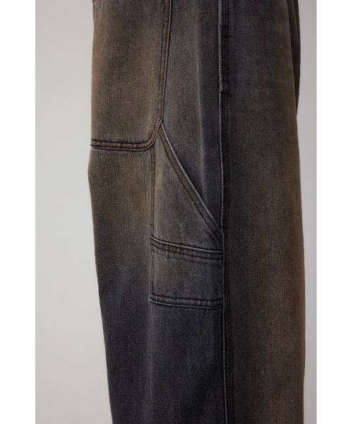AZUL by moussy（アズールバイマウジー）の「AZUL DENIM ヴィンテージワイドペインター（デニムパンツ・メンズ・ブラック・LARGE/MEDIUM/SMALL）」の14枚目の写真