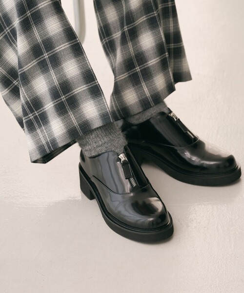 UNITED ARROWS（ユナイテッドアローズ）の「センタージップ MONK シューズ（その他シューズ・レディース・ブラック・37h/36/35/37/35h/38/36h）」の2枚目の写真