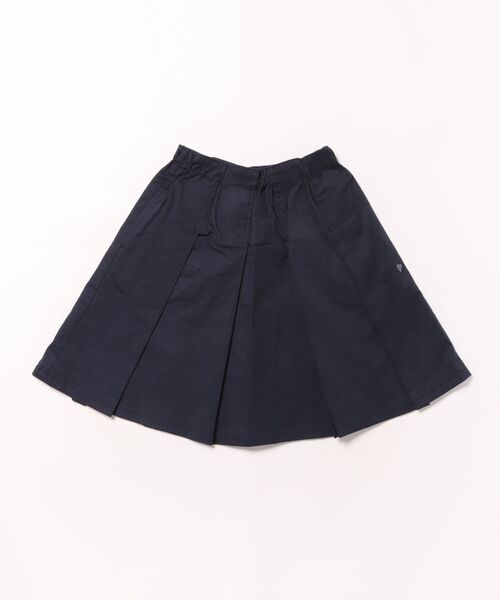 HAKKA KIDS（ハッカキッズ）の「[ジュニアサイズ]ストレッチツイルスカート（スカート・キッズ・ベージュ/ネイビー・140cm/150cm）」の2枚目の写真