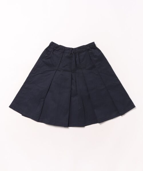 HAKKA KIDS（ハッカキッズ）の「[ジュニアサイズ]ストレッチツイルスカート（スカート・キッズ・ベージュ/ネイビー・140cm/150cm）」の3枚目の写真