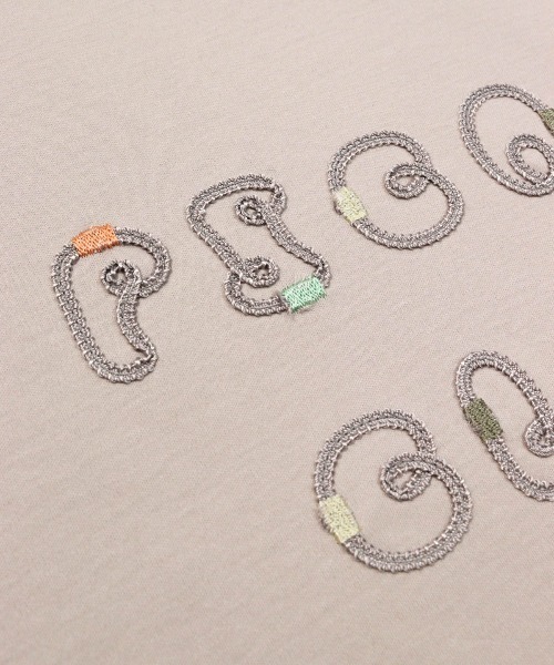 Picone CLUB（ピッコーネクラブ）の「コード刺繍UV冷感プルオーバー（Tシャツ/カットソー・レディース・ピンク/ライトグレー/ホワイト/ブラック・S/M/L）」の21枚目の写真