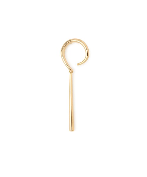 le cercle ADAM ET ROPE'(ルセルクルアダムエロペ)の「バーピアス(ピアス(両耳用)・レディース・シルバー/ゴールド・FREE)」の5枚目の写真