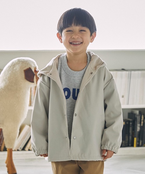 GENERATOR(ジェネレーター)の「ジェネレーター スノーパーカー(パーカー・キッズ・ブラック/ベージュ/ベージュ系その他・XL/L/M)」の1枚目の写真