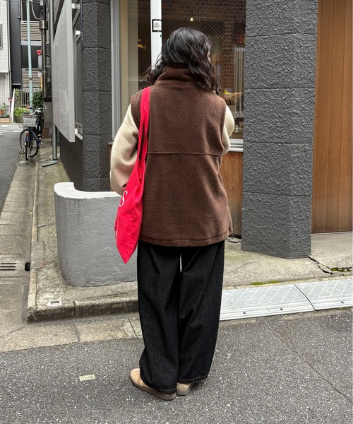 セール】ダブルジップボアベスト（その他アウター）｜feepur