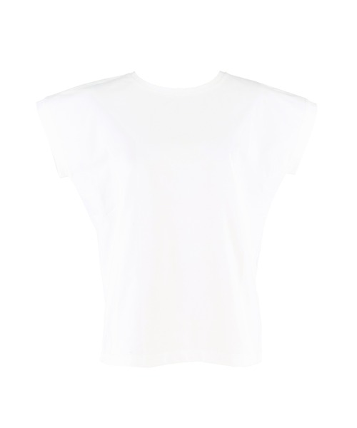 coca（coca）（コカ）の「リサイクルポリエステルフレンチスリーブTシャツ（Tシャツ/カットソー・レディース・ホワイト/ブラック・M/L/XL/S）」の21枚目の写真