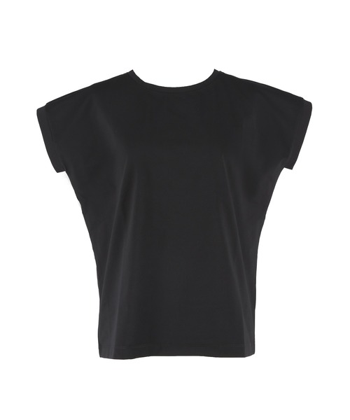coca（coca）（コカ）の「リサイクルポリエステルフレンチスリーブTシャツ（Tシャツ/カットソー・レディース・ホワイト/ブラック・M/L/XL/S）」の22枚目の写真