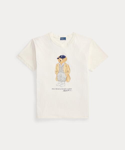 POLO RALPH LAUREN（ポロ ラルフ ローレン）の「Polo ベア コットン ジャージー Tシャツ（Tシャツ/カットソー・レディース・ホワイト・XS/XL/L/M/S）」の5枚目の写真