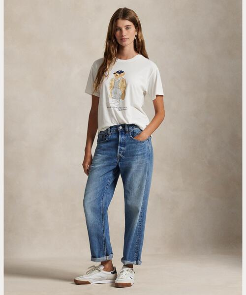 POLO RALPH LAUREN（ポロ ラルフ ローレン）の「Polo ベア コットン ジャージー Tシャツ（Tシャツ/カットソー・レディース・ホワイト・XS/XL/L/M/S）」の6枚目の写真