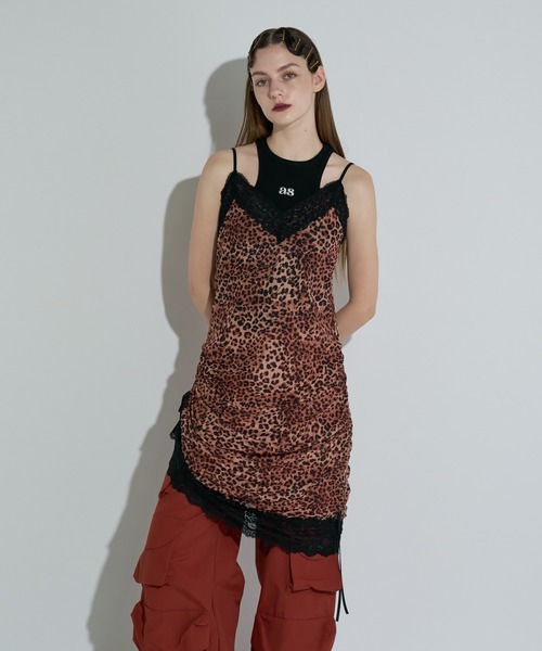 ANNA SUI NYC（アナ スイ エヌ ワイ シー）の「サイドリボンシアーキャミ（ワンピース・レディース・サックスブルー/ブラック/キャメル・FREE）」の15枚目の写真