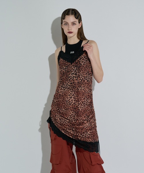 ANNA SUI NYC（アナ スイ エヌ ワイ シー）の「サイドリボンシアーキャミ（ワンピース・レディース・サックスブルー/ブラック/キャメル・FREE）」の17枚目の写真