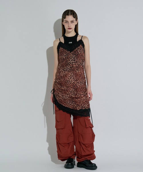 ANNA SUI NYC（アナ スイ エヌ ワイ シー）の「サイドリボンシアーキャミ（ワンピース・レディース・サックスブルー/ブラック/キャメル・FREE）」の22枚目の写真