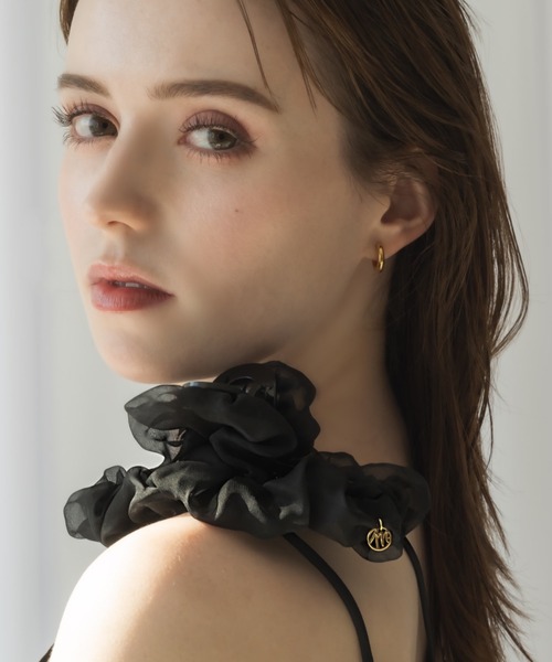 muku(ムク)の「HAIR CLIP/TULLE(バレッタ/ヘアクリップ・レディース・アイボリー/ブラック/ブラウン・FREE)」の3枚目の写真