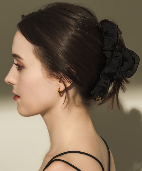 muku(ムク)の「HAIR CLIP/TULLE(バレッタ/ヘアクリップ・レディース・アイボリー/ブラック/ブラウン・FREE)」の16枚目の写真