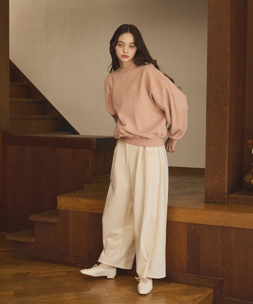 OLUN' Logo sweat / 'OLUN' ロゴ刺繍スウェット（スウェット）｜OLUN