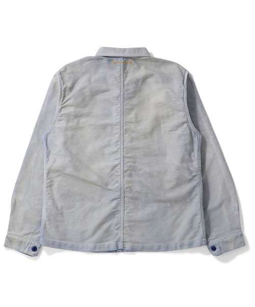 UNION(UNION TOKYO)(ユニオン)の「UNION TOKYO MOLESKIN CHORE JACKET ユニオントーキョー ジャケット(カバーオール・メンズ・ブラック/ライトブルー・XL/M/S/L)」の12枚目の写真