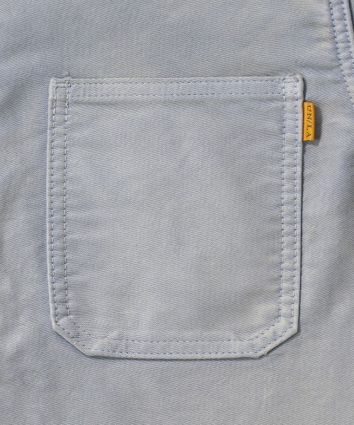 UNION(UNION TOKYO)(ユニオン)の「UNION TOKYO MOLESKIN CHORE JACKET ユニオントーキョー ジャケット(カバーオール・メンズ・ブラック/ライトブルー・XL/M/S/L)」の14枚目の写真