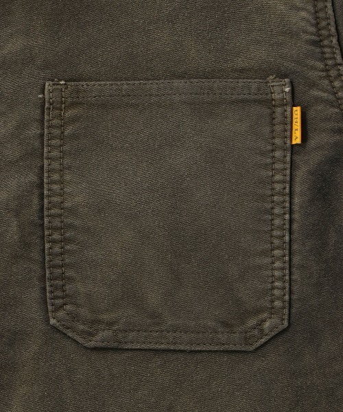 UNION(UNION TOKYO)(ユニオン)の「UNION TOKYO MOLESKIN CHORE JACKET ユニオントーキョー ジャケット(カバーオール・メンズ・ブラック/ライトブルー・XL/M/S/L)」の5枚目の写真
